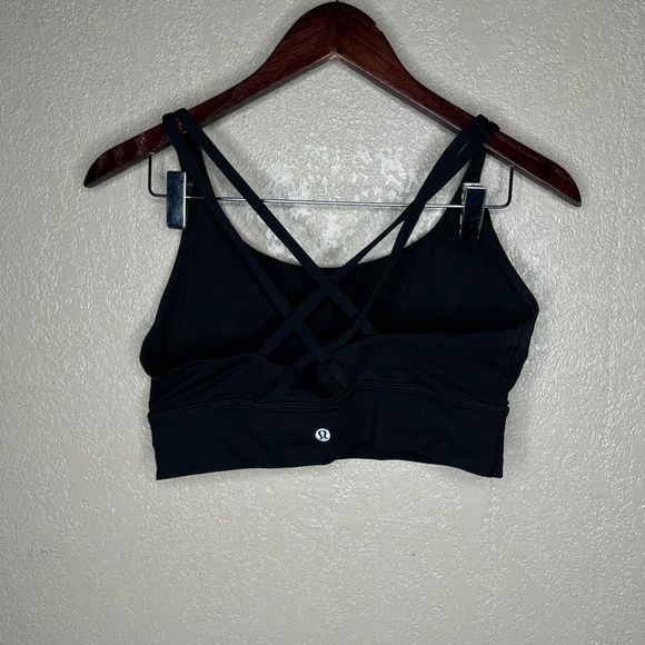 Lululemon Black Energy Bra 10 - Picture 2 of 3